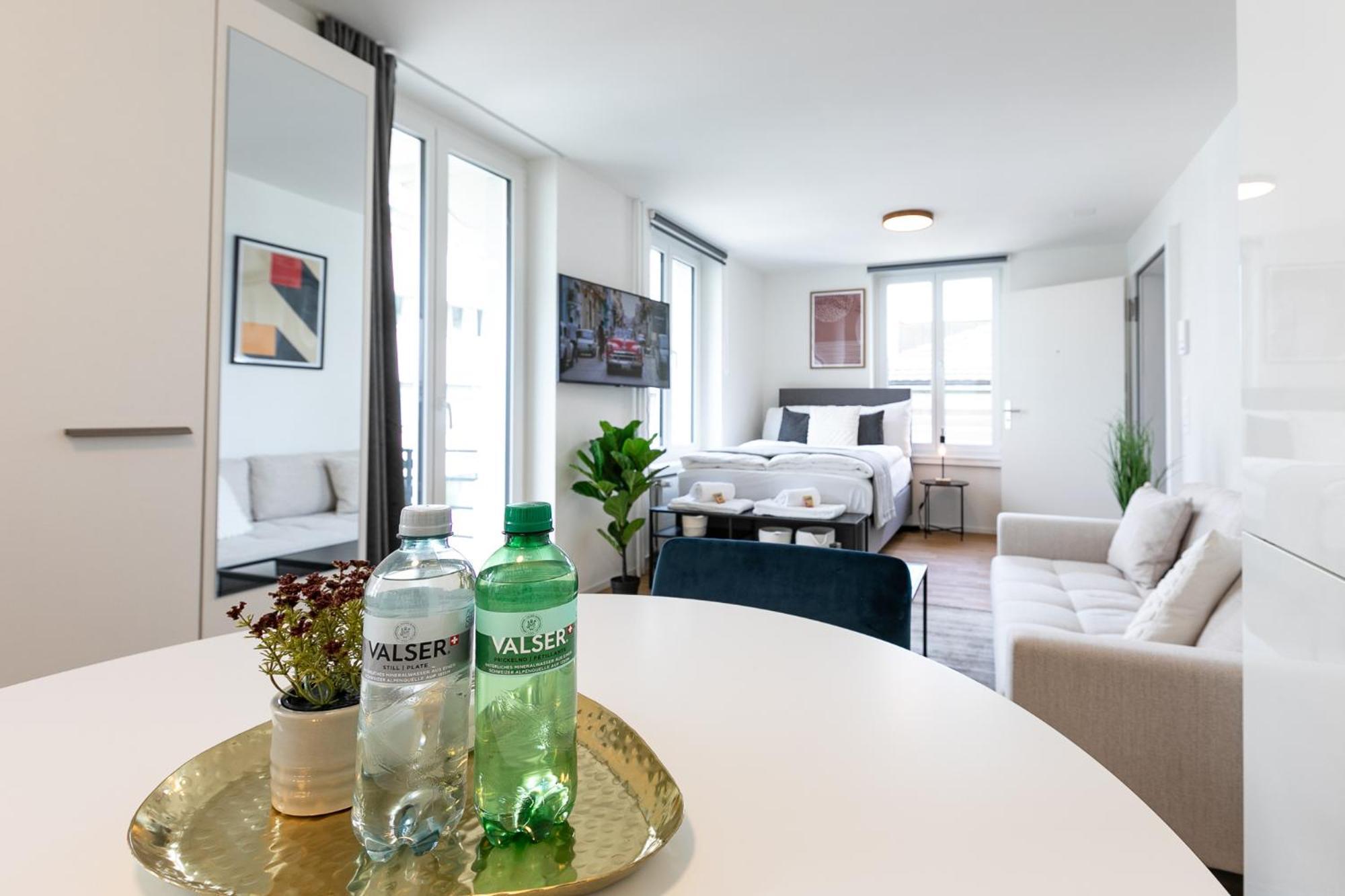 Inn Joy Apartments - Roter Platz St. Gallen Dış mekan fotoğraf