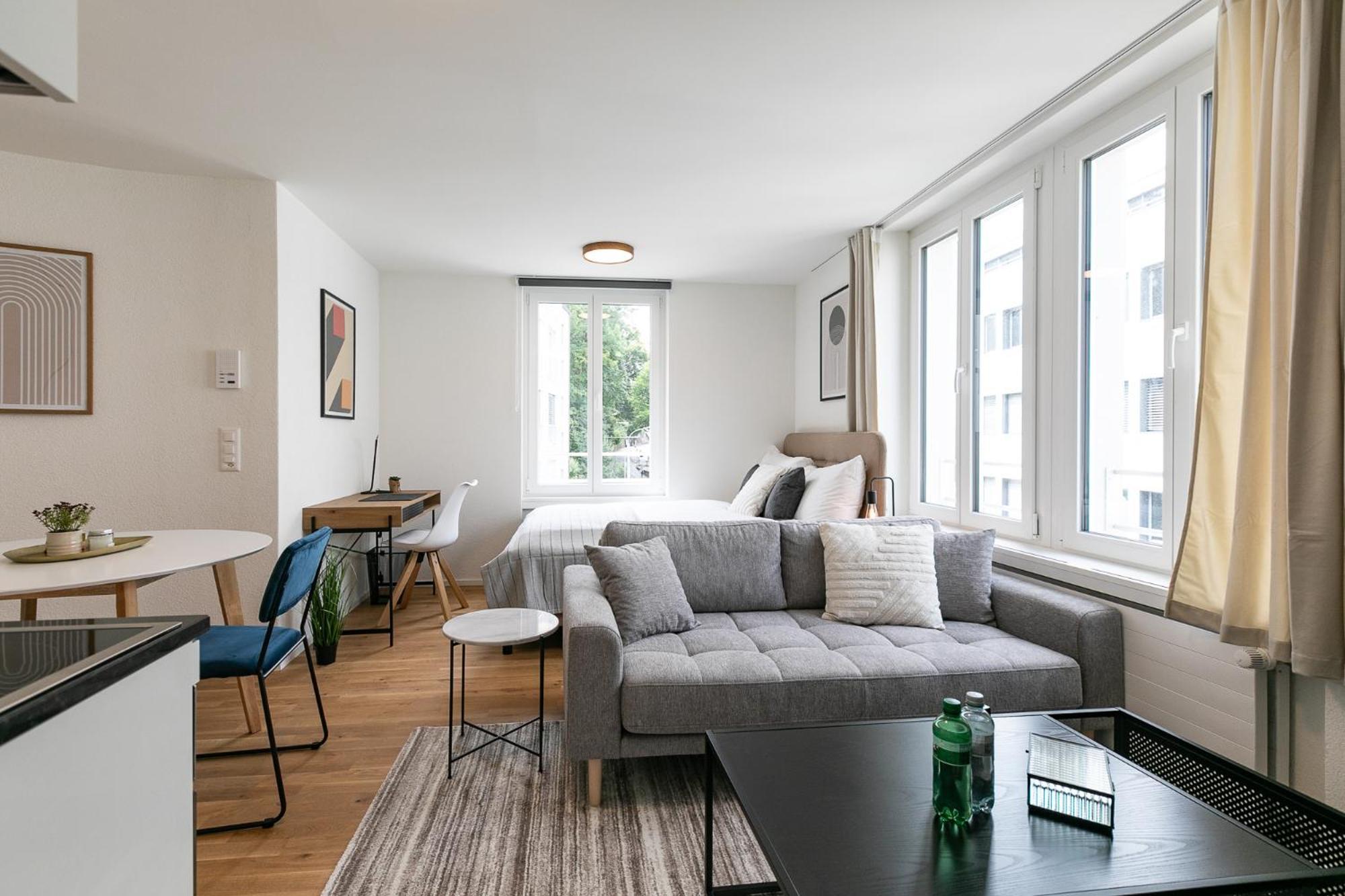 Inn Joy Apartments - Roter Platz St. Gallen Dış mekan fotoğraf