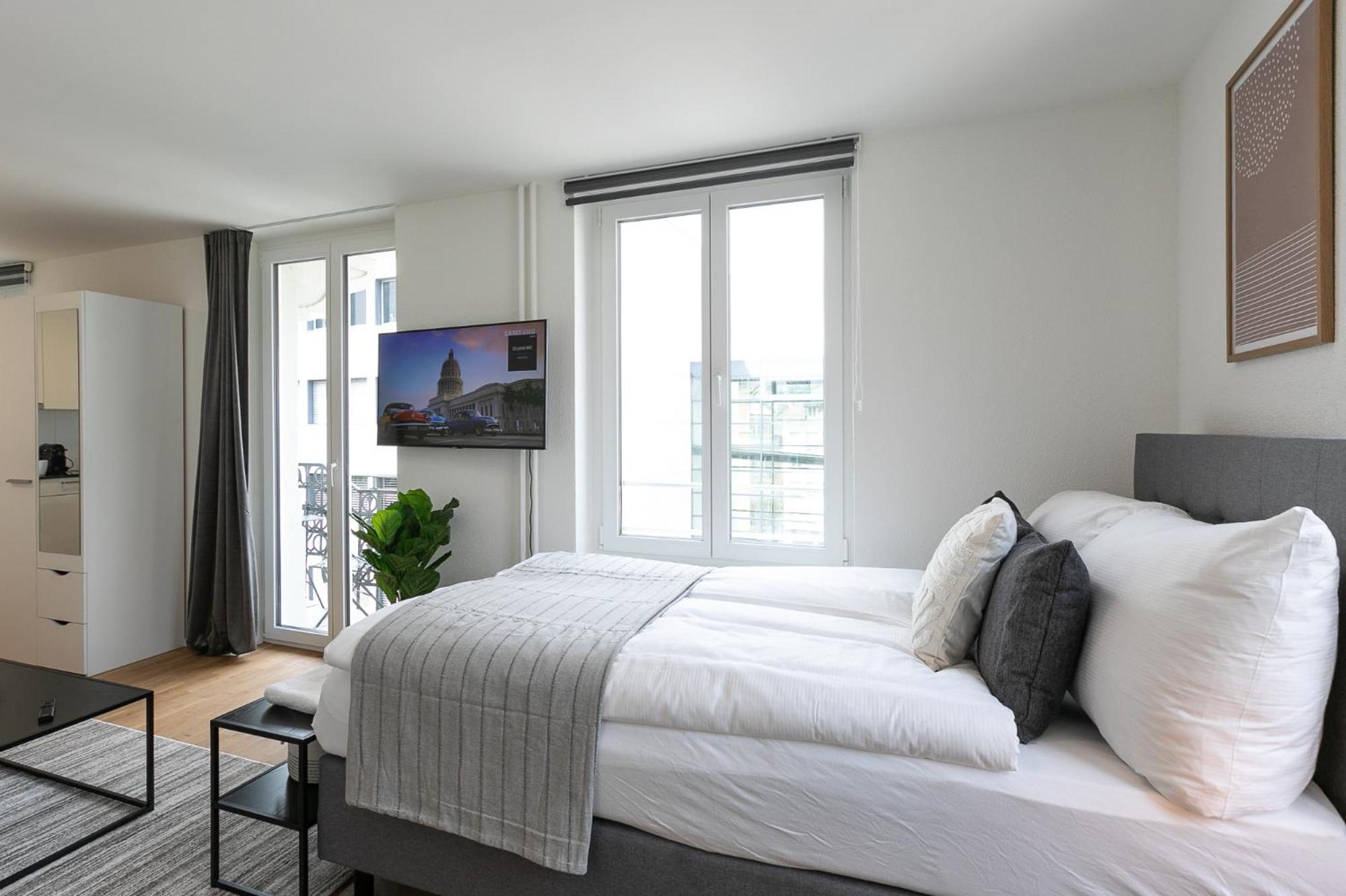 Inn Joy Apartments - Roter Platz St. Gallen Dış mekan fotoğraf