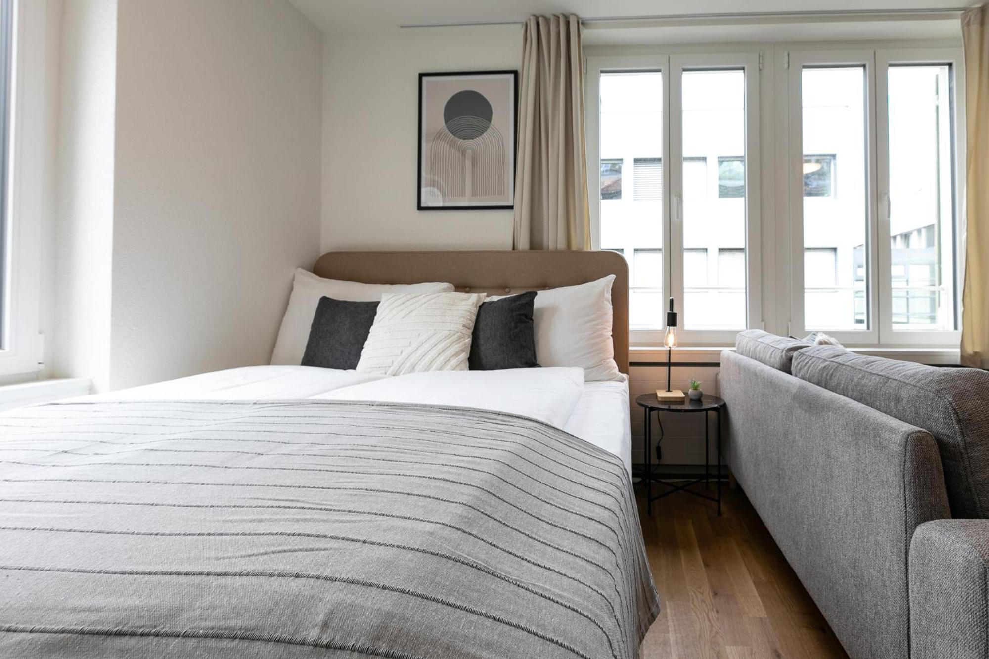 Inn Joy Apartments - Roter Platz St. Gallen Dış mekan fotoğraf