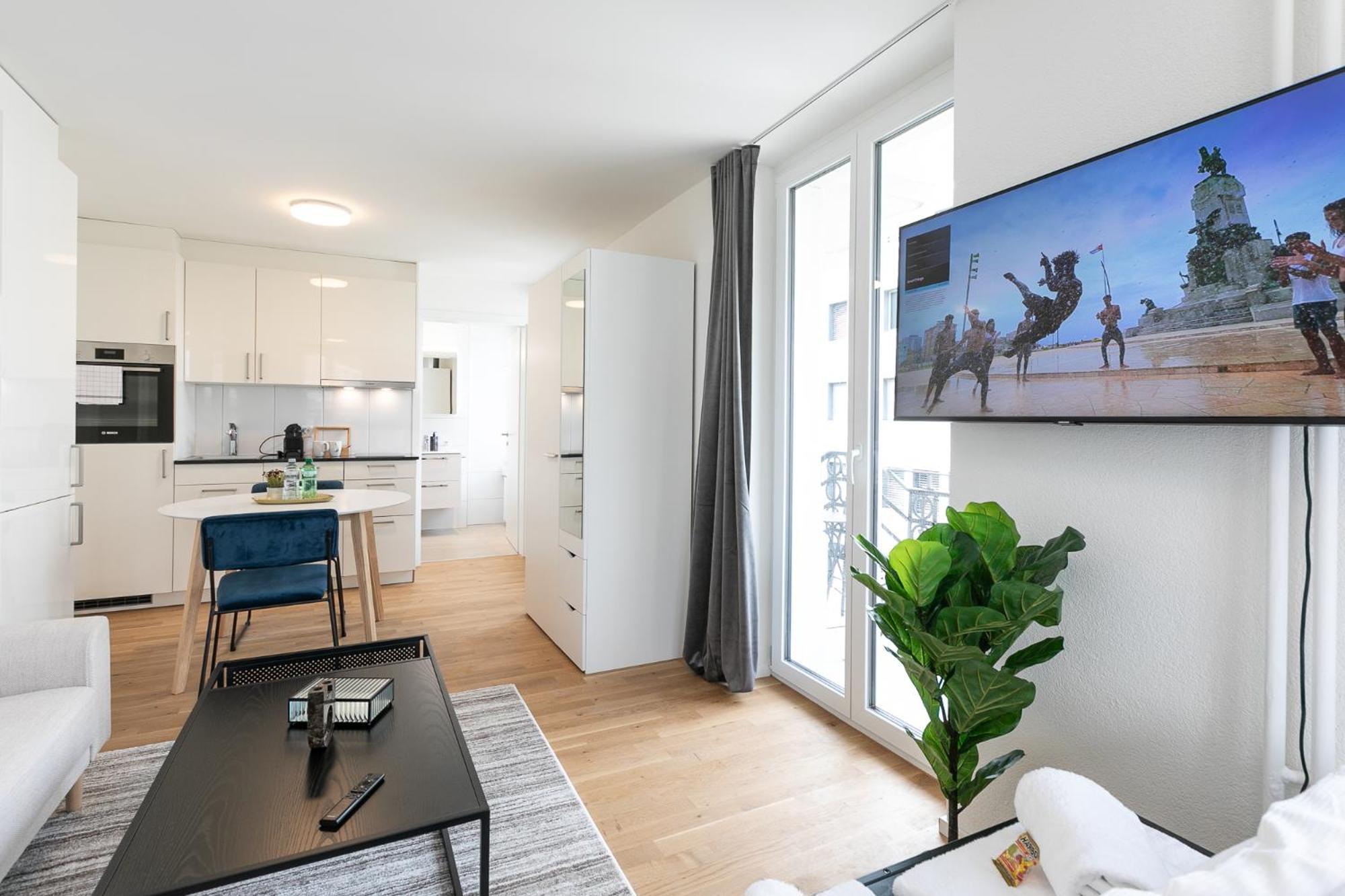 Inn Joy Apartments - Roter Platz St. Gallen Dış mekan fotoğraf