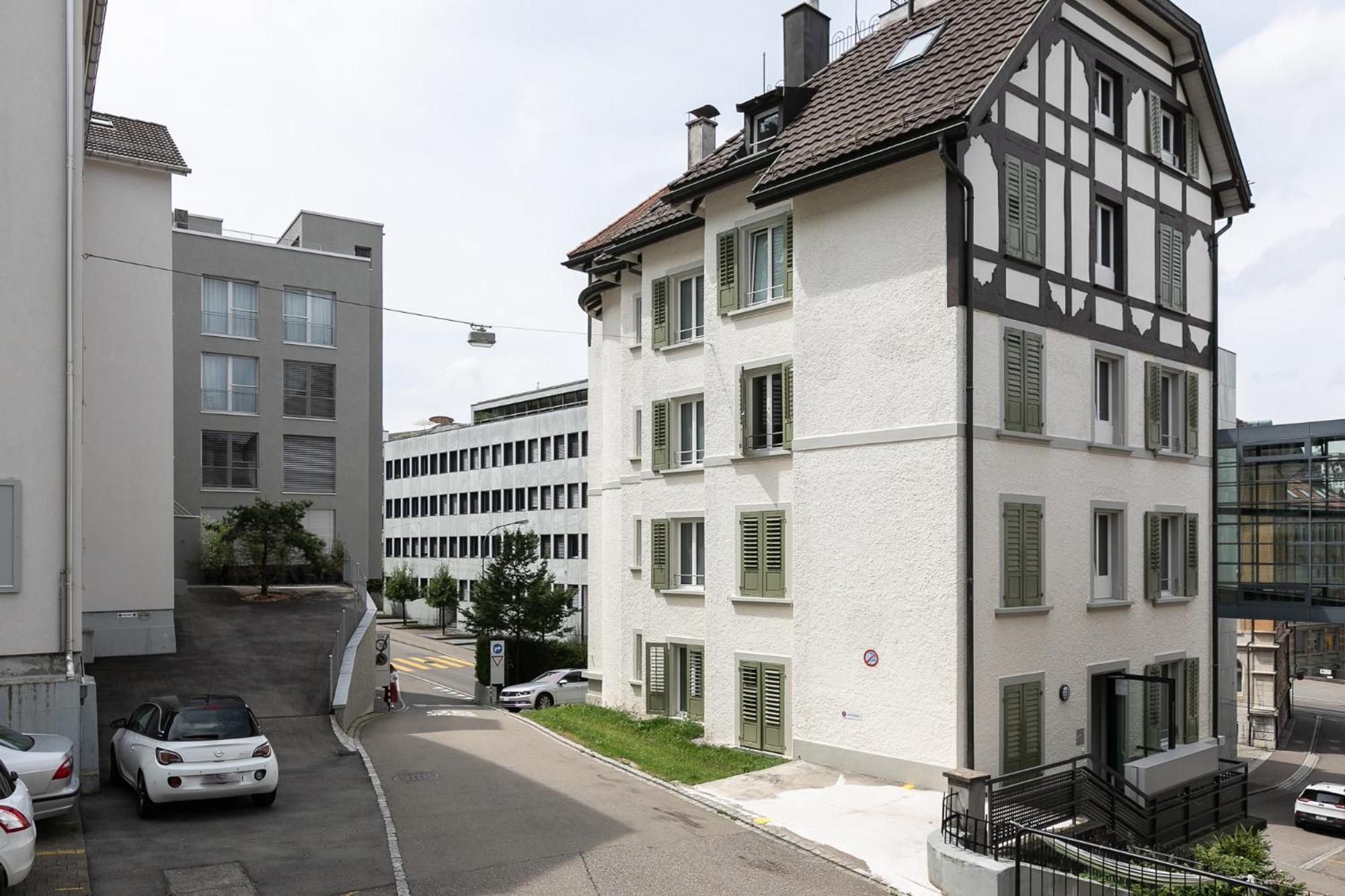 Inn Joy Apartments - Roter Platz St. Gallen Dış mekan fotoğraf